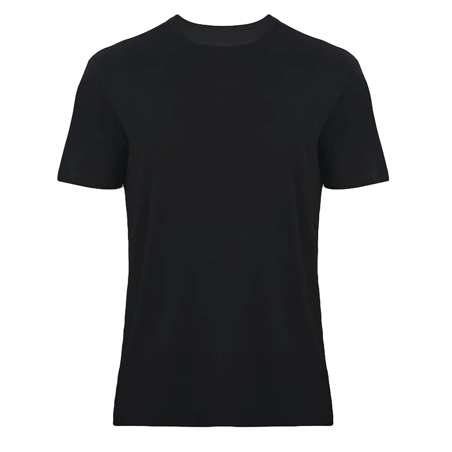 Premium T-Shirts for Men Rayon Made from Bamboo Crewneck Undershirt Tees Moisture Wicking 1 Pack