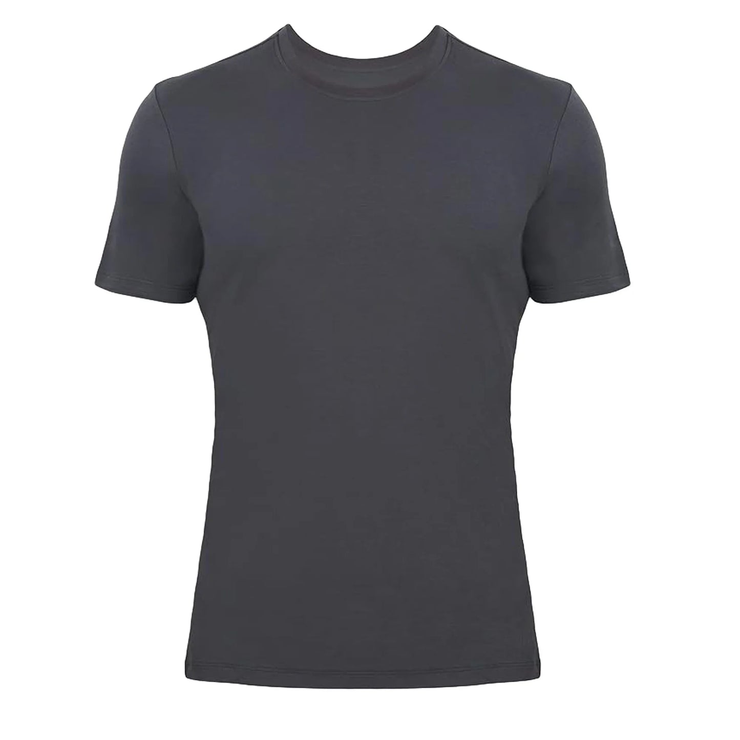 Premium T-Shirts for Men Rayon Made from Bamboo Crewneck Undershirt Tees Moisture Wicking 1 Pack