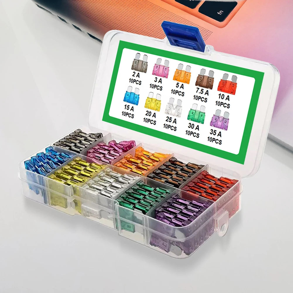 100Pcs Auto Fuse Kit