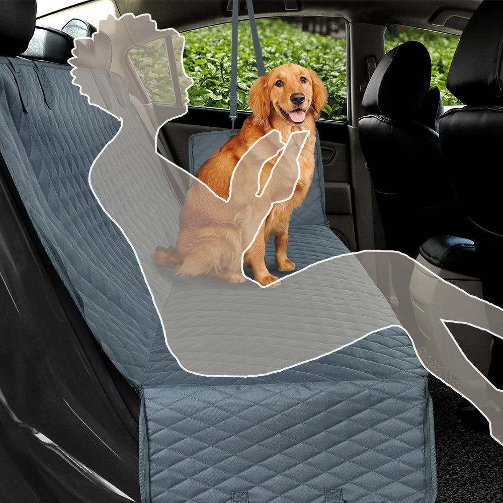 Dog Waterproof Car Back Seat Cover