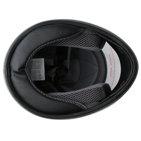 BLACK CARBON FIBER FULL FACE DOT MOTORCYCLE HELMET