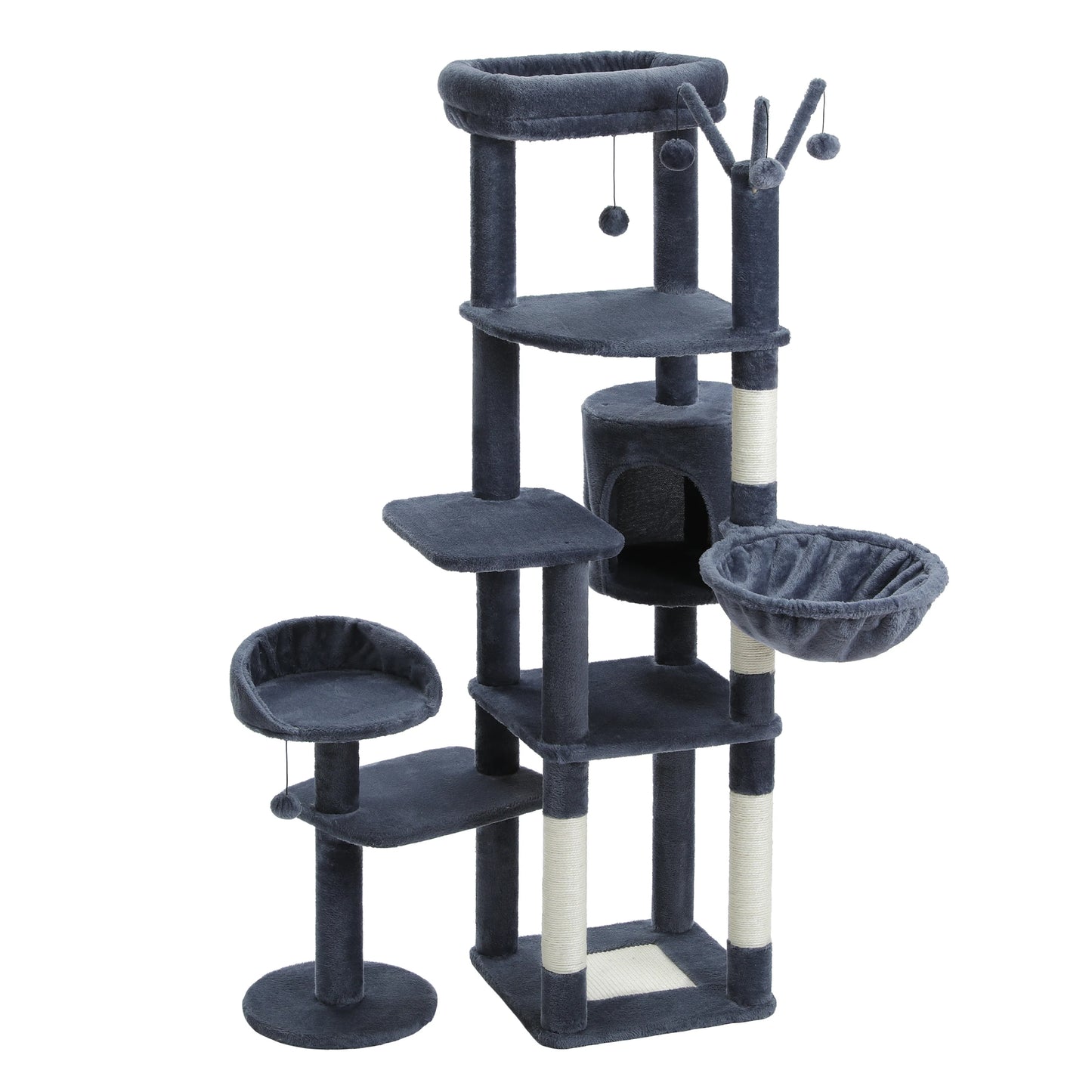 Large Cat Tree With Scratching Post