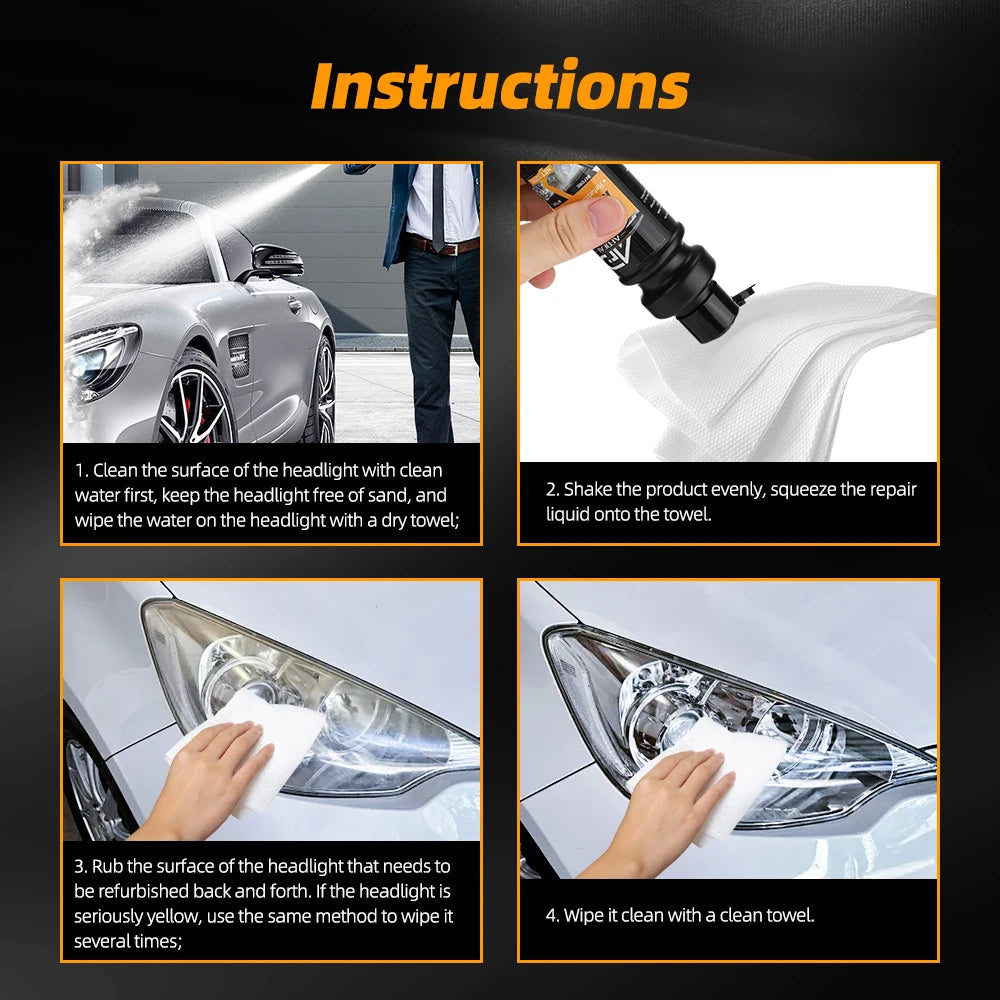 Car Headlight Polishing Agent Scratch Remover