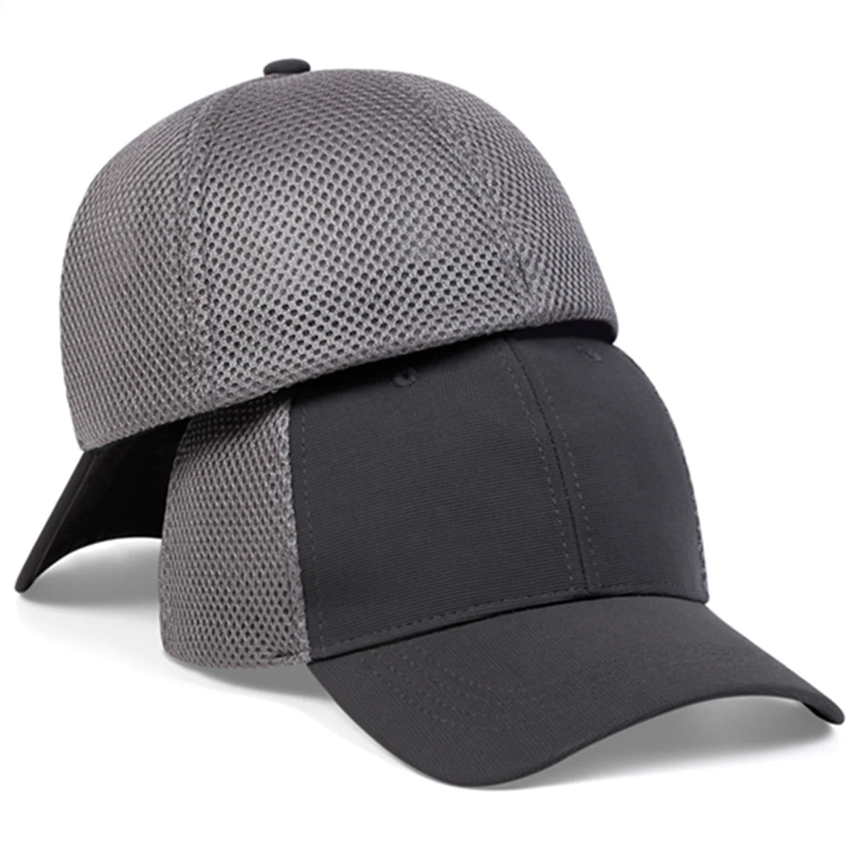 Unisex Solid Color Back Sealed Baseball Net Cap