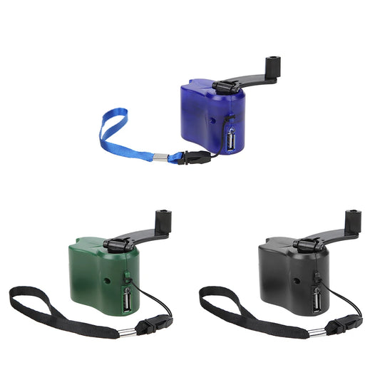 USB Mobile Phone Hand Crank Charger