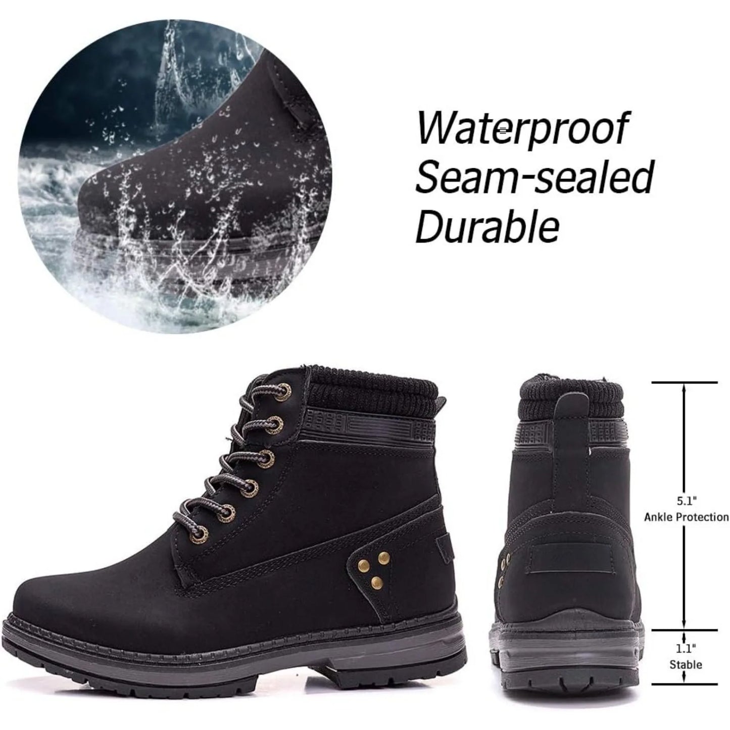 Women's Work Waterproof Hiking Boots