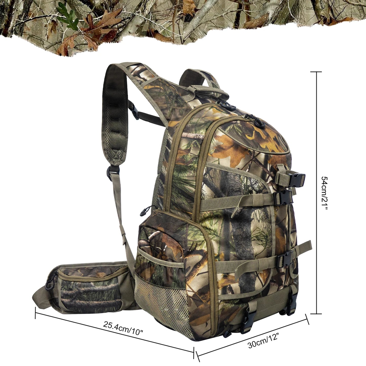 Hunting Backpack with Gun Bow Pocket