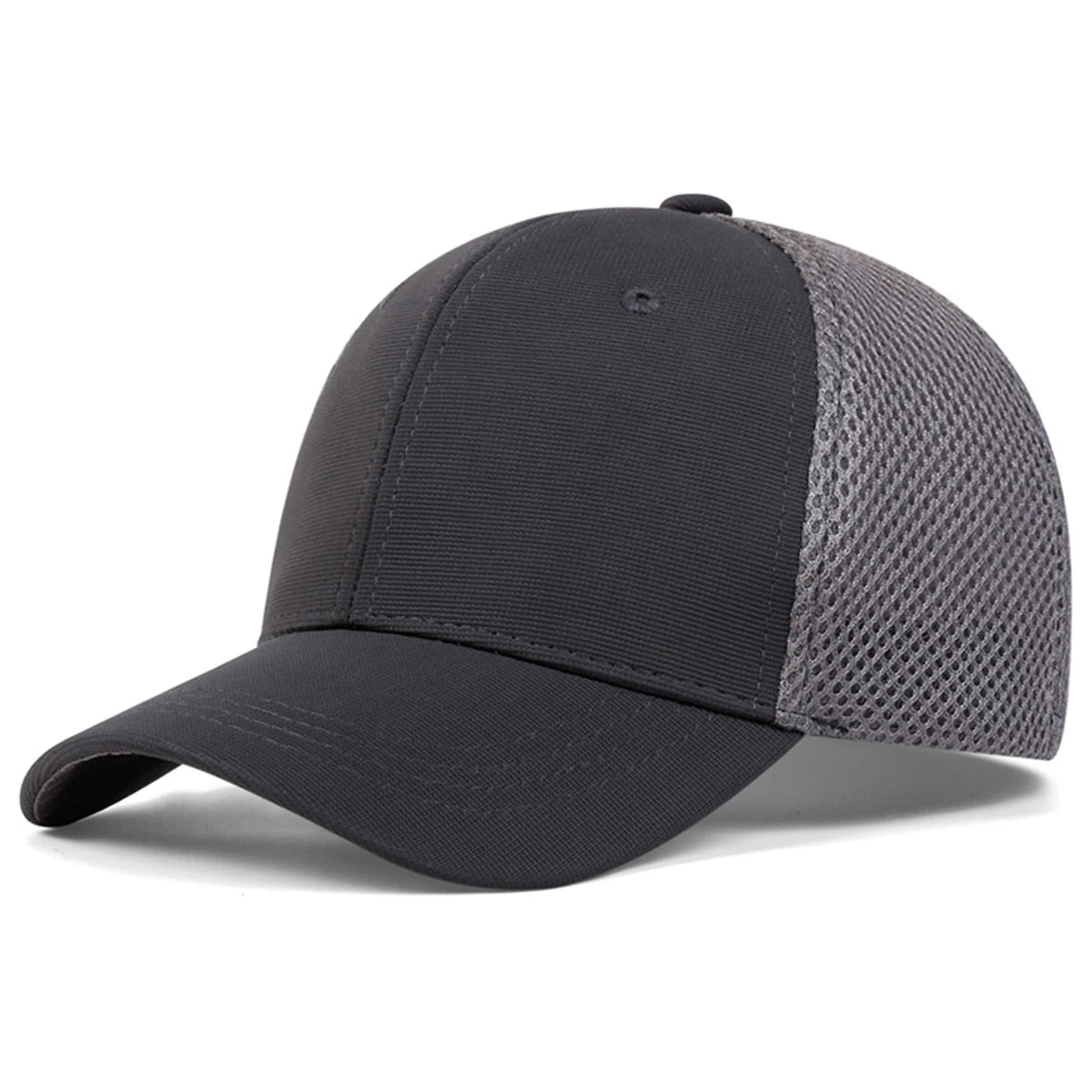 Unisex Solid Color Back Sealed Baseball Net Cap